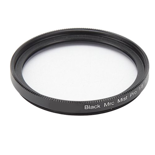 ASHATA 39mm Black Diffusion 1/8 Filter, Soft Focus Mist Dreamy Effect, 2X Filter Factor, Double Sided 18 Layer Coating