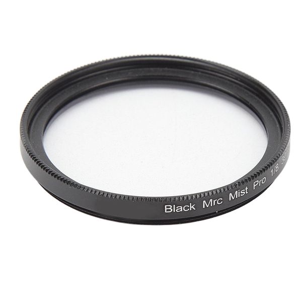 ASHATA 39mm Black Diffusion 1/8 Filter, Soft Focus Mist Dreamy Effect, 2X Filter Factor, Double Sided 18 Layer Coating