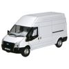 Oxford Diecast 76FT006 White Transit LWB High
