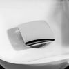 70mm Square Slotted Click Clack Basin Waste - Chrome