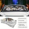 Funny Tabby Cats Car Windshield Insulating UVProtection Sunshade Cat Shade Visor