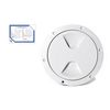 wellenshop Inspection Lid Diameter 170 mm White