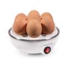 Esperanza Egg Boiler for 1 to 7 Eggs with Insert, Measuring Cup, Lancing Aid Auto Shut-Off White Polypropylene