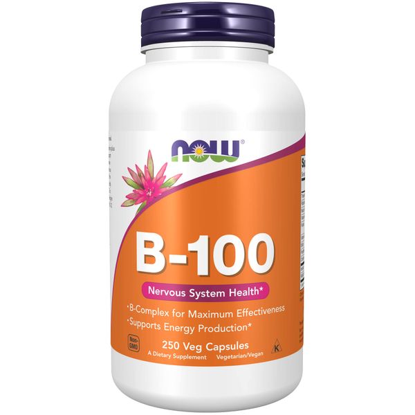 B-100 High Potency B Complex 250 Capsules
