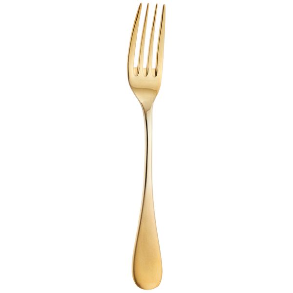 高桑 Metal Standard Dessert Fork Matte Gold 006281