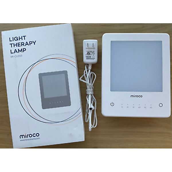 Miroco Portable LED Light Therapy Lamp with timer function MI-CL003 UV Free