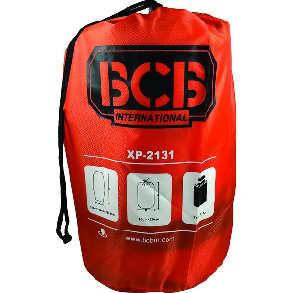 BCB Unisex Outdoor Inflatable Mattress available in Orange - Single