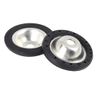 X AUTOHAUX Top Shock Absorber Mount Plates Set Black Rubber Shocks Damping Disk