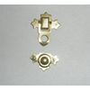 Drewbis (Z1) Gold Toggle Case Catch Box Trinket Chest Latch Trunk Clasp box nails
