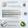 UL DLC LED Corn Cob Light 120W Replace 400W Metal Halide Plot Shoebox E39 Lights