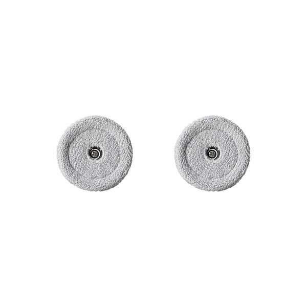 roborock 2 Pack Side Mop Cloths Saros 10 Robot Vacuum Cleaner, Mop Pad Replacement Accessories