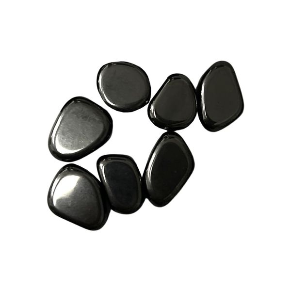 VIE Tumbled Crystals, Pack of 6, Hematite