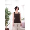 100% Cotton No Show Bra Shoulder Straps - lvender