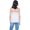 4 Pack Active Basic Women's Basic Tank Tops,white,medium