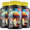 (3 Pack) IQ Blast Pro Brain Supplement Capsules - IQBlast Pro All-Natural