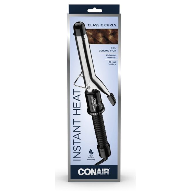 Conair Instant Heat Curling Iron, 1 curling inch