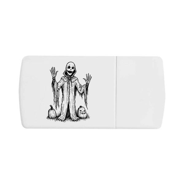 'Haunted Scarecrow' Pill Box with Tablet Splitter (PI00029920)