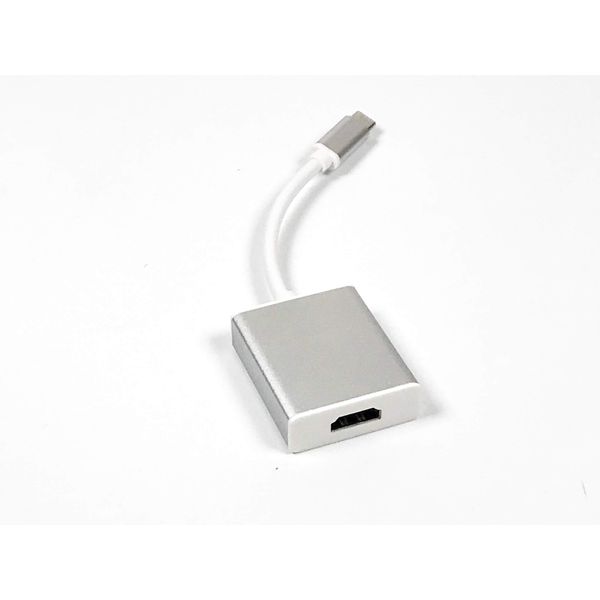 Micro SATA Cables Type C to HDMI A/F Dongle 4K with Metal Shell