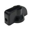 6.4mm Round Hole K7-2 Chickenhead Long Pointer Machine/Amplifier Control Knob Pack of 5