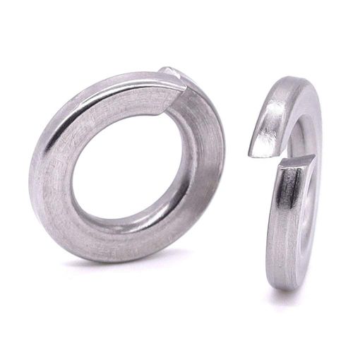 1/4 Inch Split Lock Washer Spring Lock Washer, 304 Stainless Steel 18-8, Bright Finish, 25 PCS