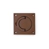 Squash Court Handle 89 x 89 x 3mm (Bronze)