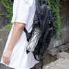 line-R BRING NET Drink Holder (Bottle Holder) [Shoulder Strap] (GREEN)