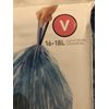Code V 20 Ct SIMPLEHUMAN Custom Fit BLUE Trash Bags Can Liners Refill Size Pack