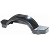 Fulton Trailer Plastic Fender, 12-Inch Tire Size, Black