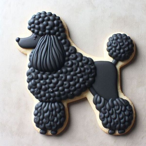 Poodle Dog Cookie Cutter  3.25'' Metal Pet Animal Shelter Treats