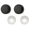 Jeep Emblem Universal Black Unbreakable Polycarbonate License Plate Frame