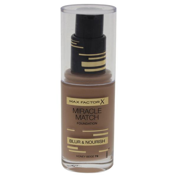 Miracle Match Foundation by Max Factor 79 Honey Beige 30ml