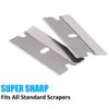 Sigle Edge Razor Blades for Scraper for Removing Labels, Decals, Etc. (100 PCS)