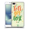 Head Case Designs Let's Get Lost Nomad Soft Gel Case Compatible With Zenfone 4 Max/Pro / ZC554KL