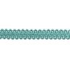 1/2" Chinese Braid Trim,Aqua, 9 YDS