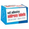 250 Self Adhesive Address Labels