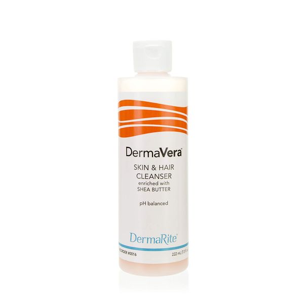 DermaVera Shampoo&Body Wash Flip Top Bottle Scented 7.5 oz. 0016 2 Ct