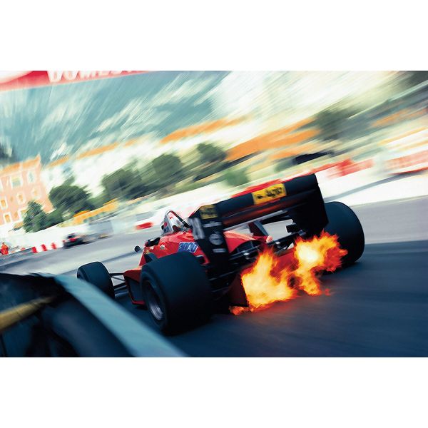Ferrari F1 Monaco 1985 Greeting Card