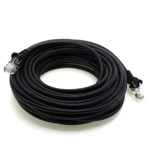 1aTTack Cat6 Ethernet Patch Lan Cable Rj45 Plug Gigabit Cat 6 Patch Cord black - 5 pieces - 0.25m