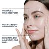 AHA / BHA Exfoliating Face Wash - 10% Glycolic Acid & Salicylic Acid Cleanser, Anti Aging Acne & Wrinkle Reducing Facial Exfoliant, Pore Minimizer & Brightening Scrub - Vegan & Cruelty Free, 4 oz (AHA BHA Exfoliator)