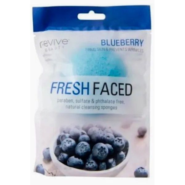 Revive Beauty Fresh Faced Paraben Sulfate Phthalate Free Cleansing Sponge. New!!