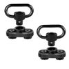 TPO Sling Swivel Mount Quick Detach Sling Attachment w/Push Button Compatible with Mlok System for 2 Point Sling (2PCS)