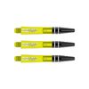 RED DRAGON Nitrotech Short Shafts - Yellow - 3 Sets Per Pack (9 Waves in Total)