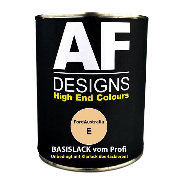 250ML Autolack für FordAustralia E Gold Mist Metallic Basislack spritzfertig