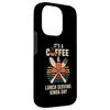 It's A Coffee & Lunch Serving Kinda Day Funny Lunch Lady Case for iPhone 14 Pro