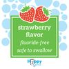 Dr. Brown’s Fluoride-Free Baby Toothpaste, Safe to Swallow, Strawberry, 1-Pack, 1.4oz/40g, 0-3 years