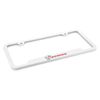 Dodge Challenger SRT Demon White Plastic License Plate Frame