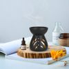 ComSaf Aroma Pot, Pottery, Aroma Burner, Aroma Diffuser, Black