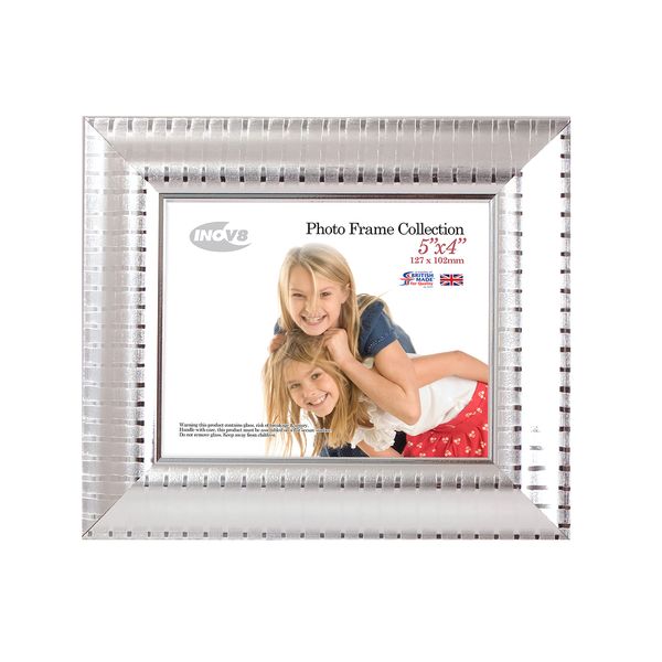 Inov8 Framing PFES-RISI-54 Patterns, Ripple Silver, 5x4 inch