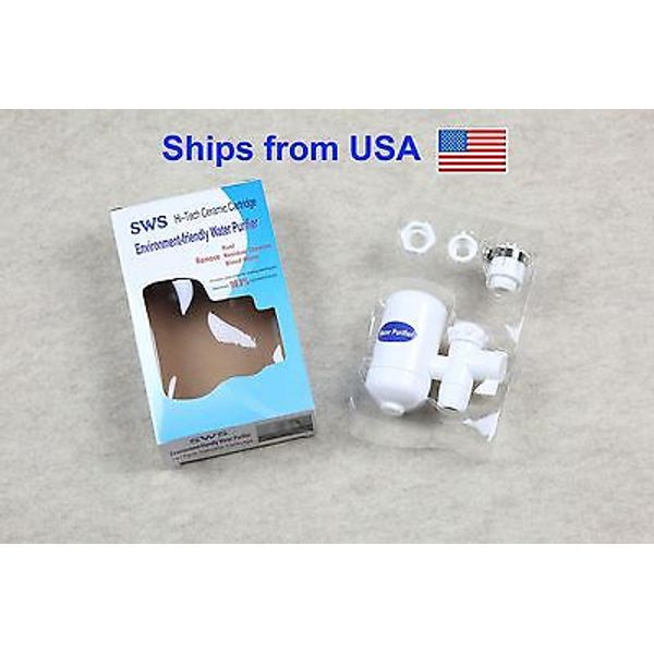 Hi-Tech Ceramic Filter Tap Faucet Water Purifier Kitchen Inline Chorine Remover