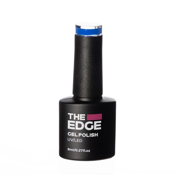 THE EDGE Gel Nail Polish 8ml - The Cobalt Blue - UV/LED Manicure/Pedicure for Salon & Home Use, Highly Pigmented/Long Lasting/2-Coat Coverage